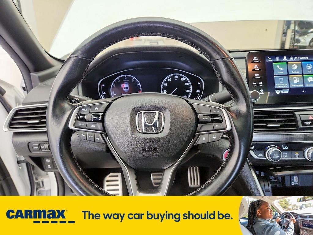 used 2020 Honda Accord car, priced at $27,998