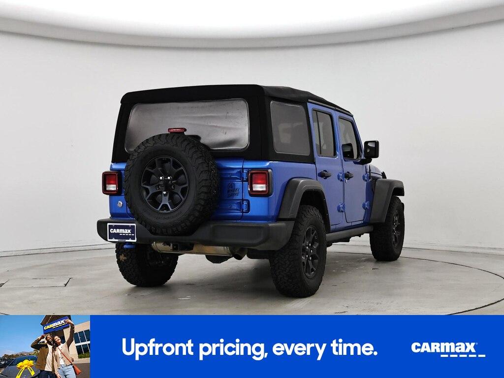 used 2021 Jeep Wrangler car, priced at $28,998