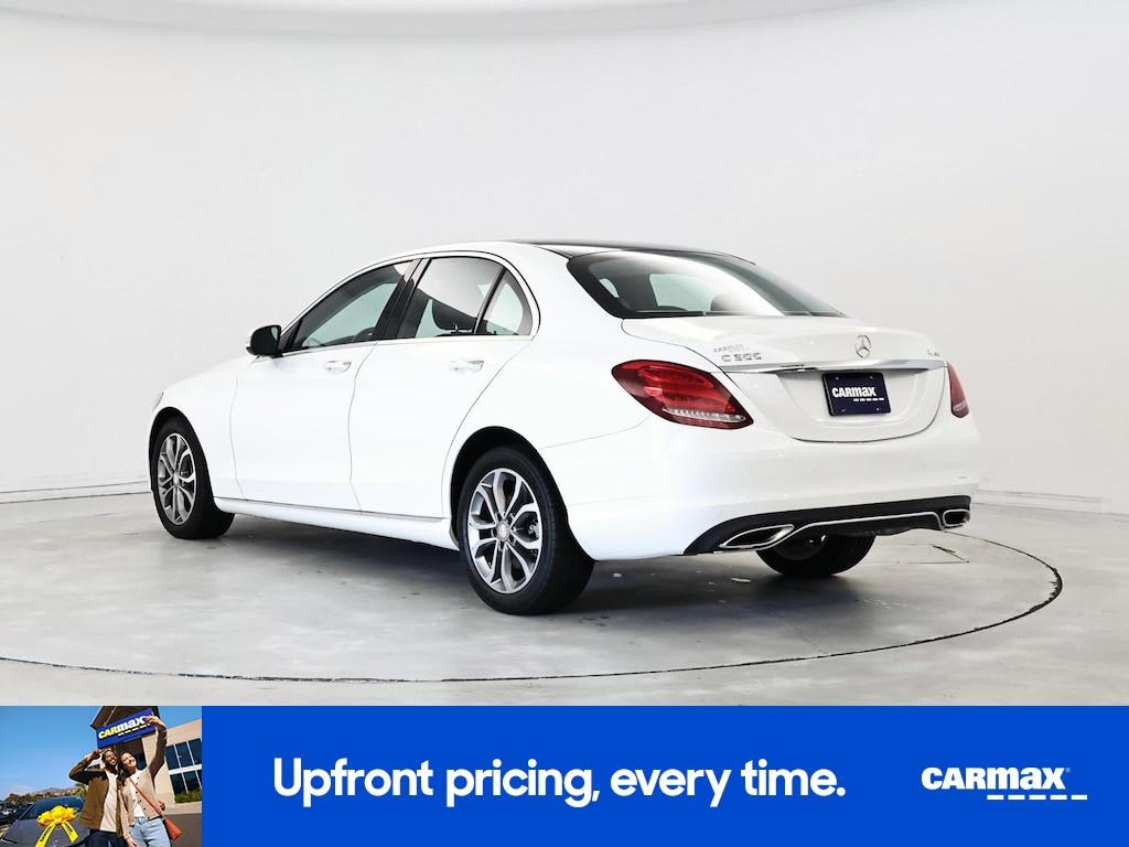 used 2015 Mercedes-Benz C-Class car, priced at $18,998