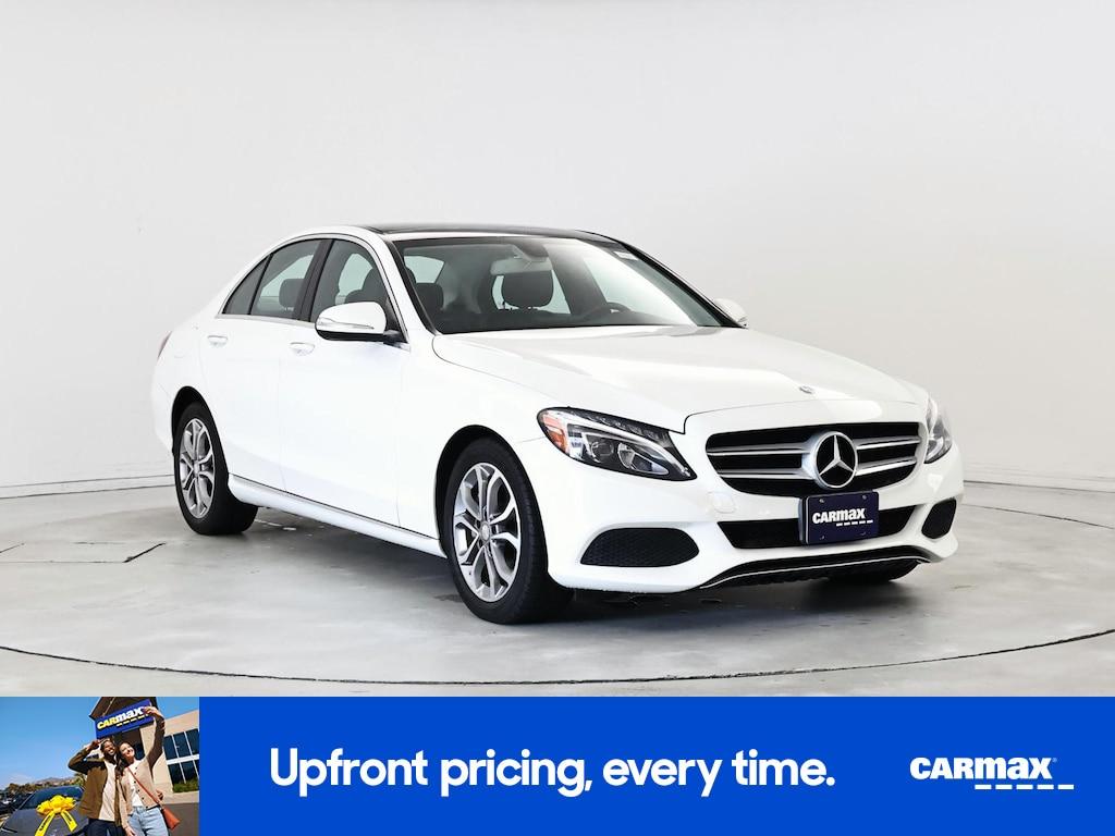 used 2015 Mercedes-Benz C-Class car, priced at $18,998