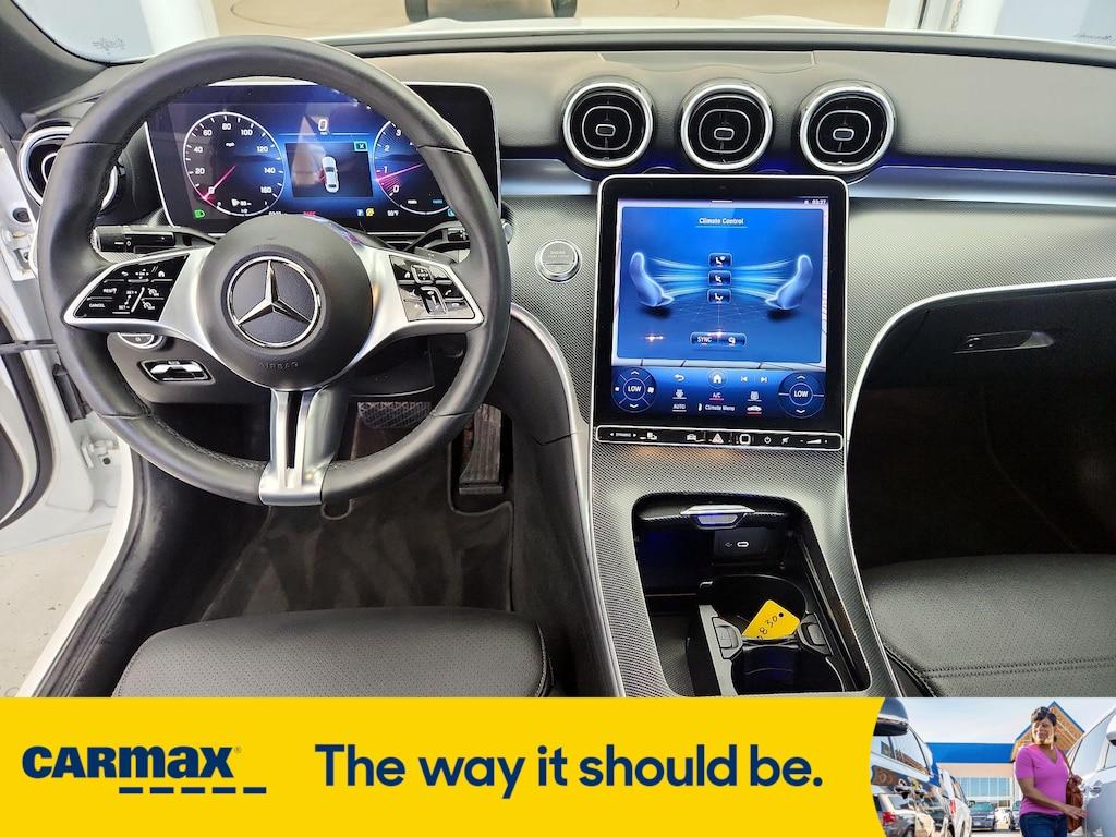 used 2023 Mercedes-Benz C-Class car, priced at $36,998