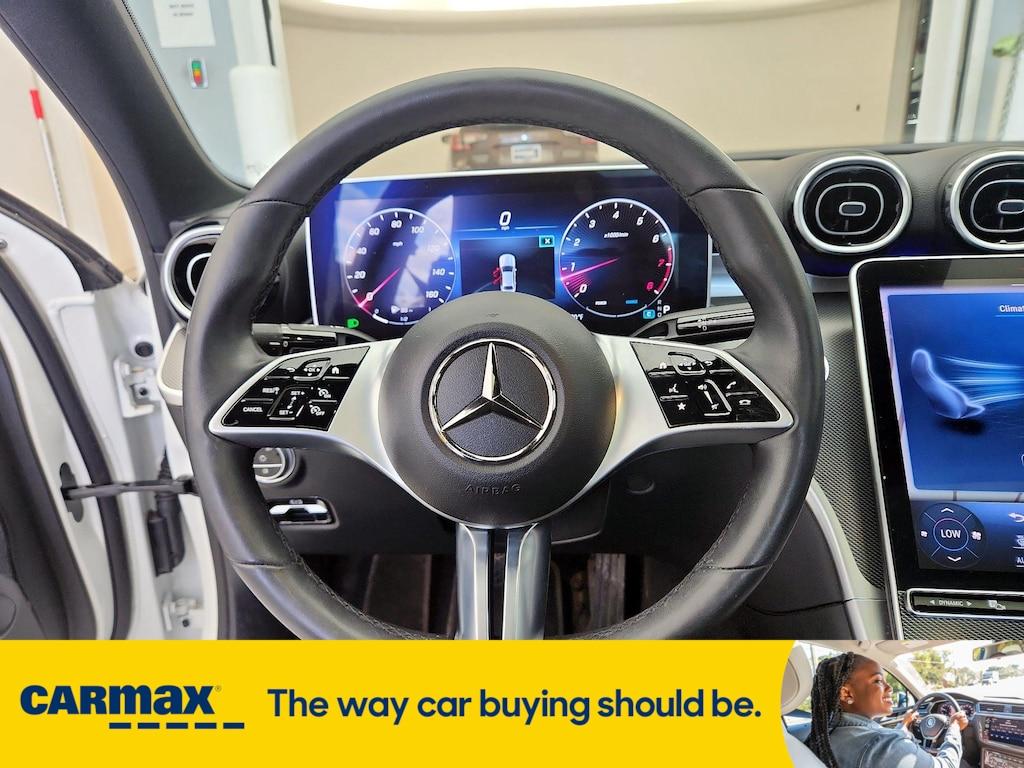 used 2023 Mercedes-Benz C-Class car, priced at $36,998