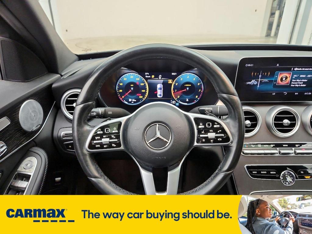 used 2021 Mercedes-Benz C-Class car, priced at $29,998