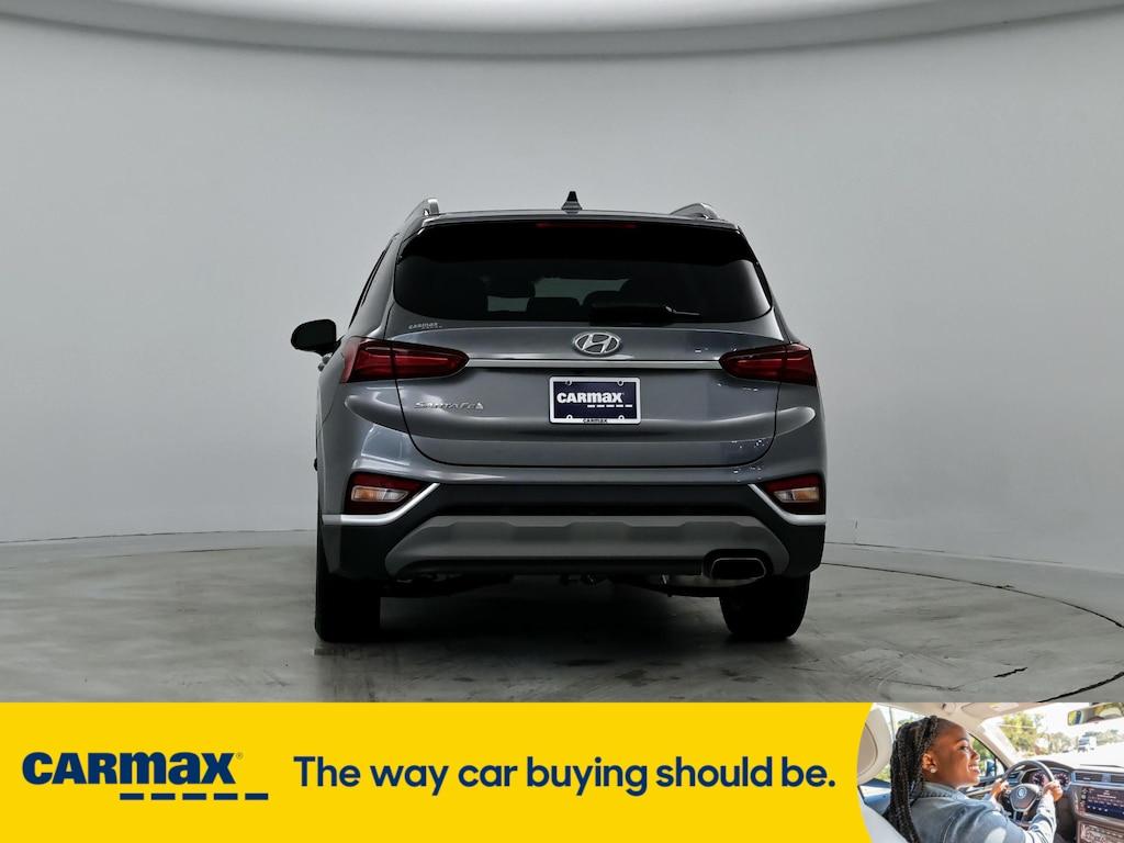 used 2019 Hyundai Santa Fe car, priced at $24,998