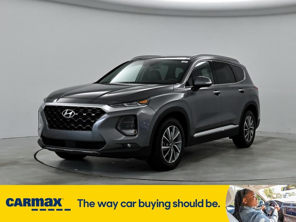 used 2019 Hyundai Santa Fe car, priced at $24,998