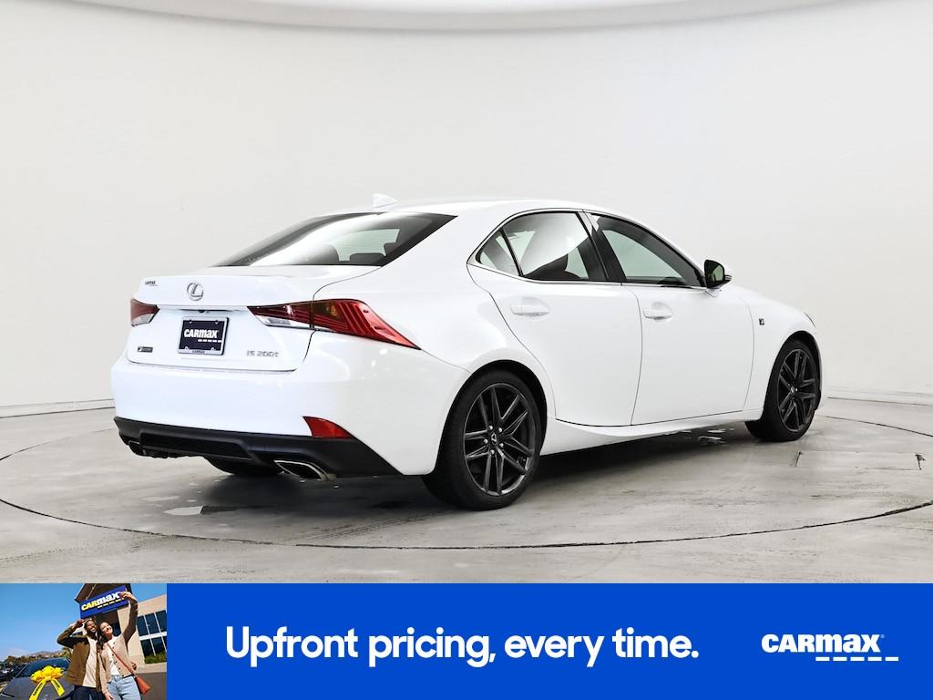 used 2017 Lexus IS 200t car, priced at $25,998