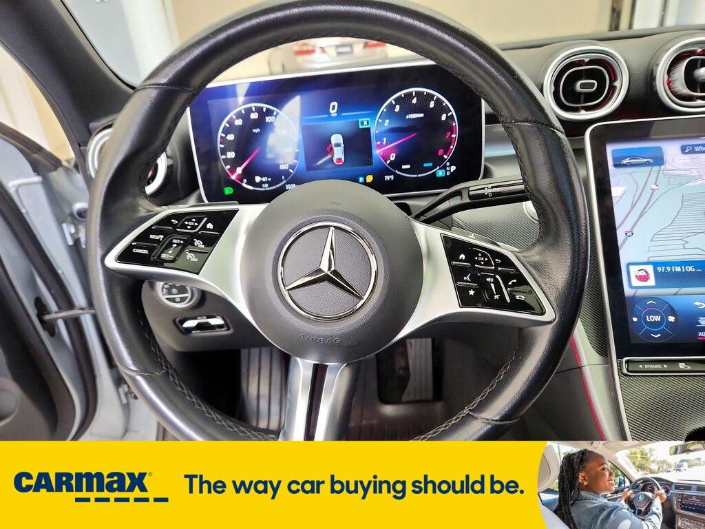used 2023 Mercedes-Benz C-Class car, priced at $35,998