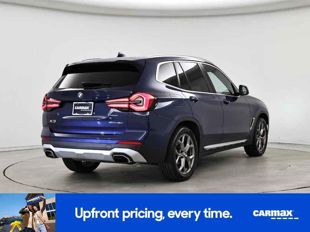 used 2022 BMW X3 car, priced at $29,998