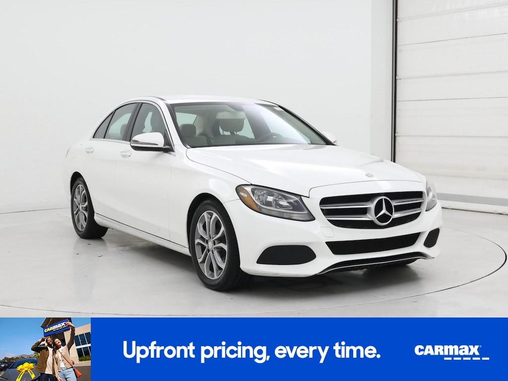 used 2017 Mercedes-Benz C-Class car, priced at $18,998