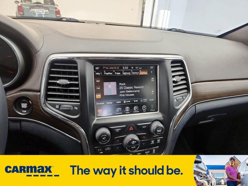 used 2017 Jeep Grand Cherokee car, priced at $20,998