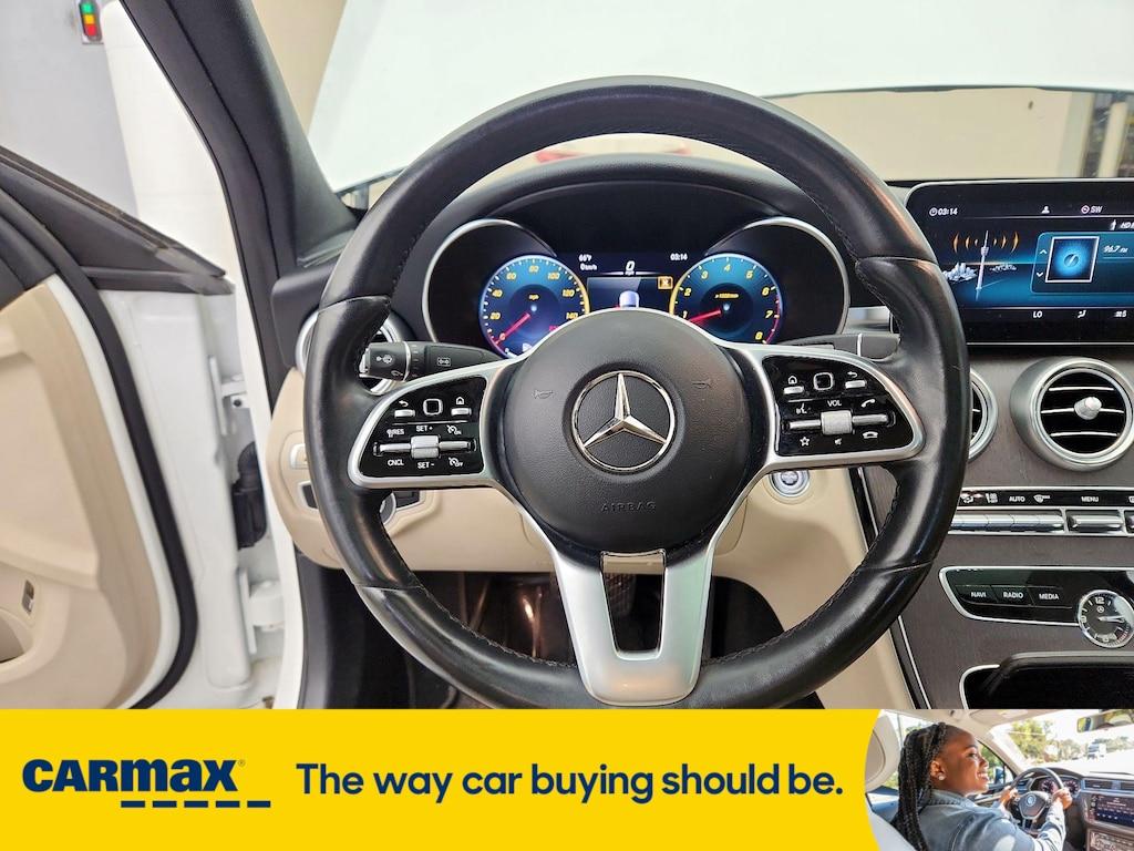used 2021 Mercedes-Benz C-Class car, priced at $26,998