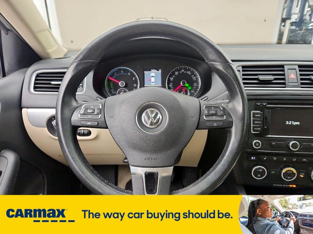 used 2014 Volkswagen Jetta Hybrid car, priced at $14,998