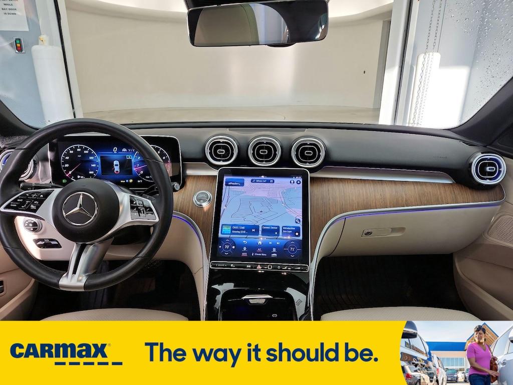 used 2022 Mercedes-Benz C-Class car, priced at $35,998