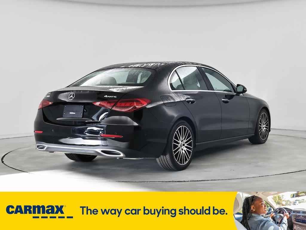 used 2022 Mercedes-Benz C-Class car, priced at $37,998