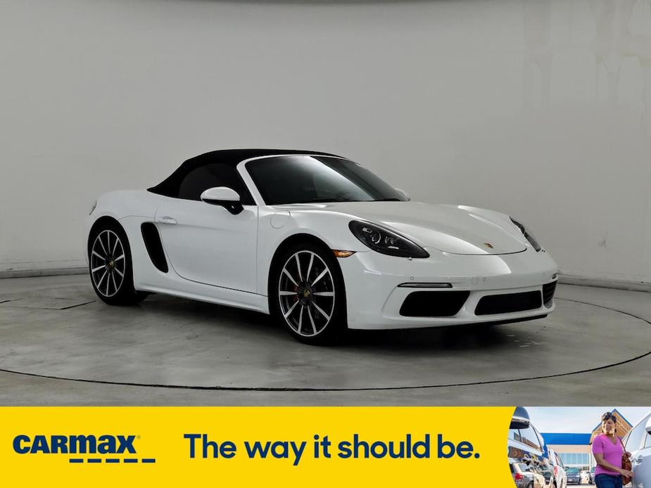 used 2017 Porsche 718 Boxster car, priced at $53,998