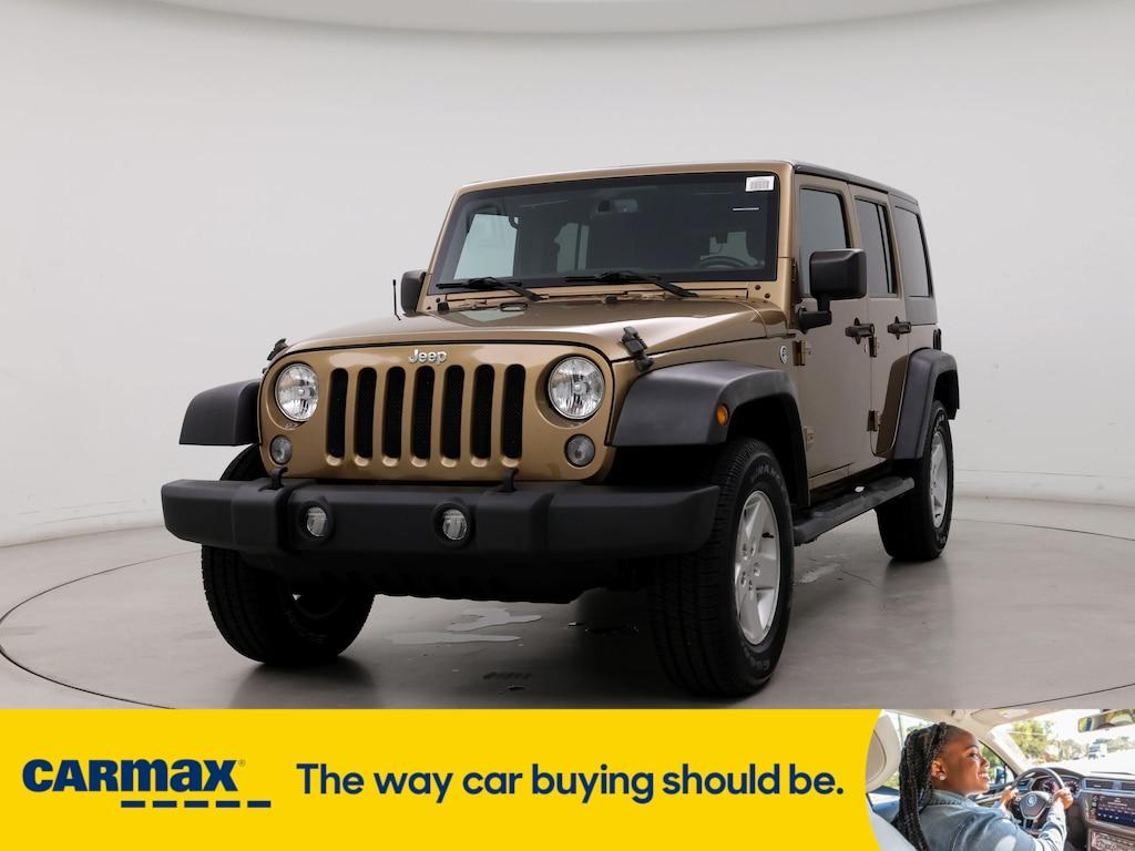 used 2015 Jeep Wrangler car, priced at $20,998