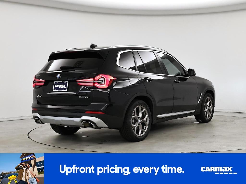 used 2022 BMW X3 car, priced at $35,998