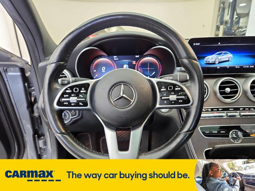 used 2021 Mercedes-Benz C-Class car, priced at $28,998