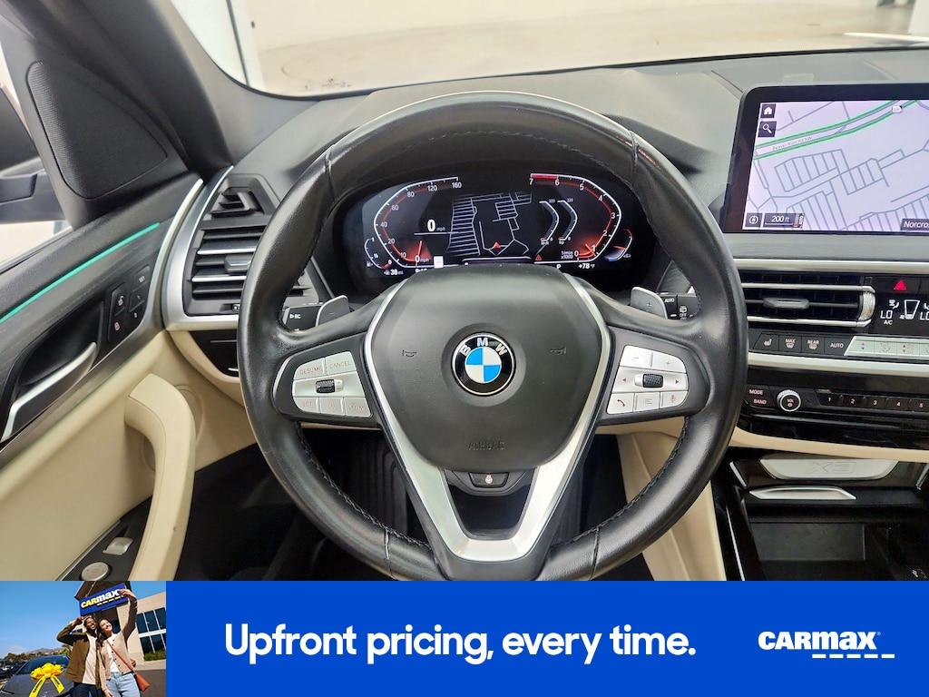 used 2022 BMW X3 car, priced at $29,998