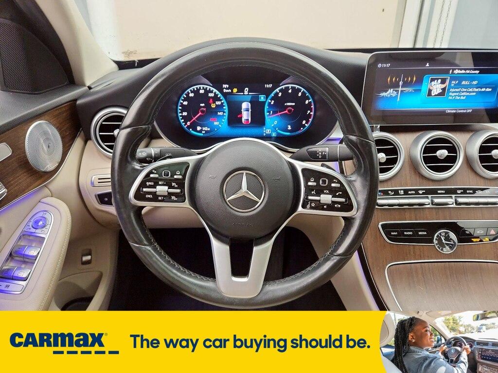 used 2021 Mercedes-Benz C-Class car, priced at $29,998