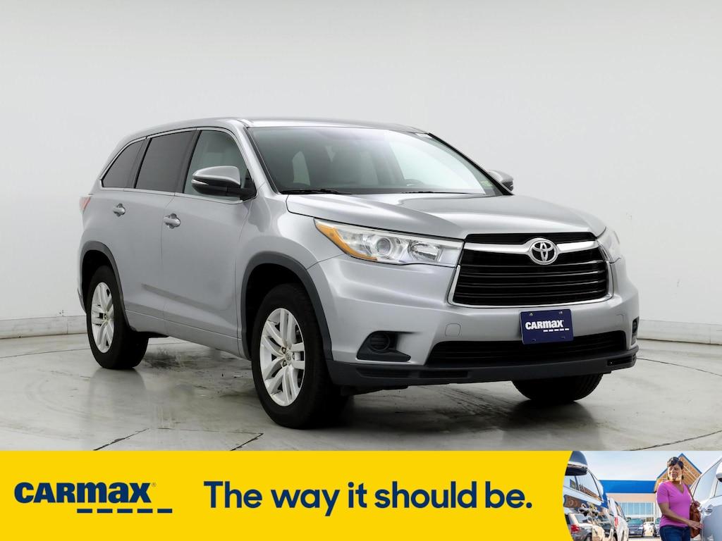 used 2015 Toyota Highlander car, priced at $18,998