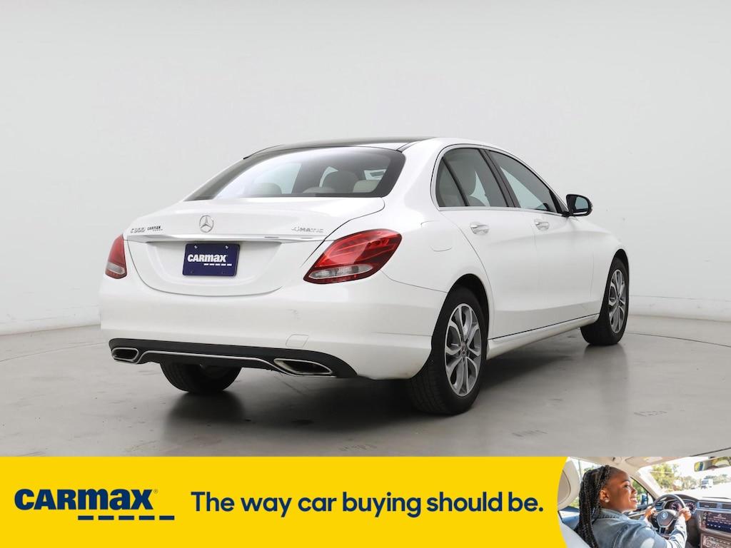 used 2018 Mercedes-Benz C-Class car, priced at $22,998