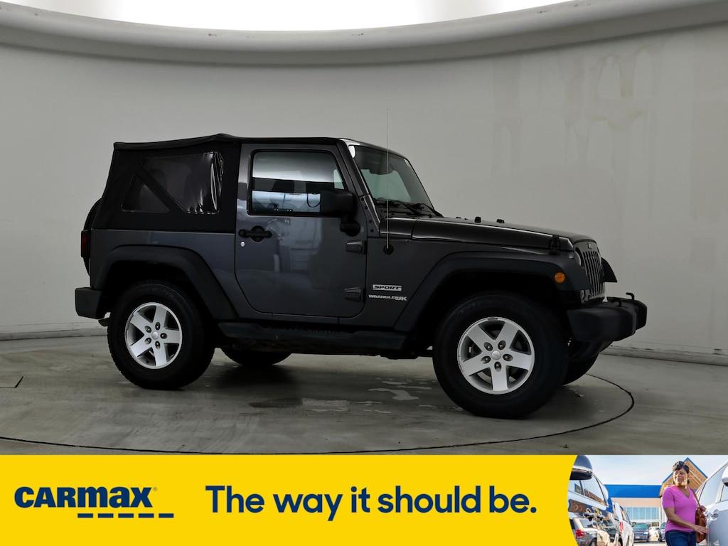 used 2018 Jeep Wrangler car, priced at $22,998