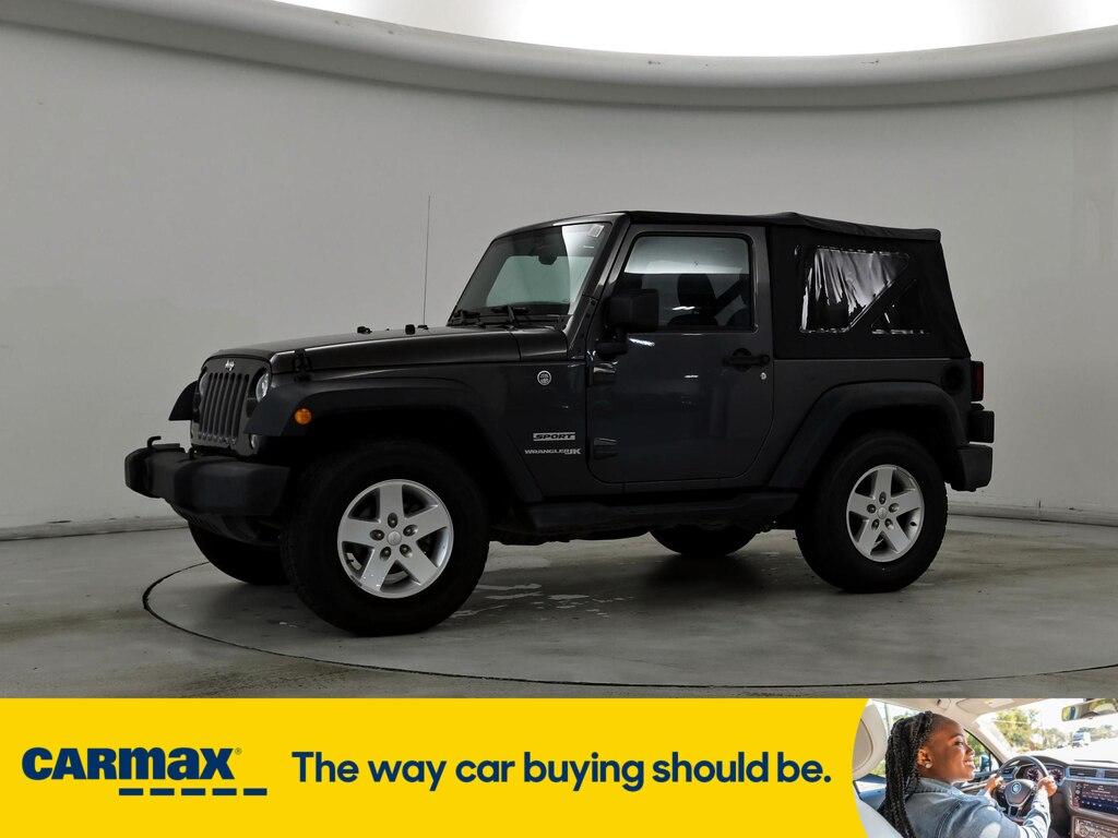 used 2018 Jeep Wrangler car, priced at $22,998