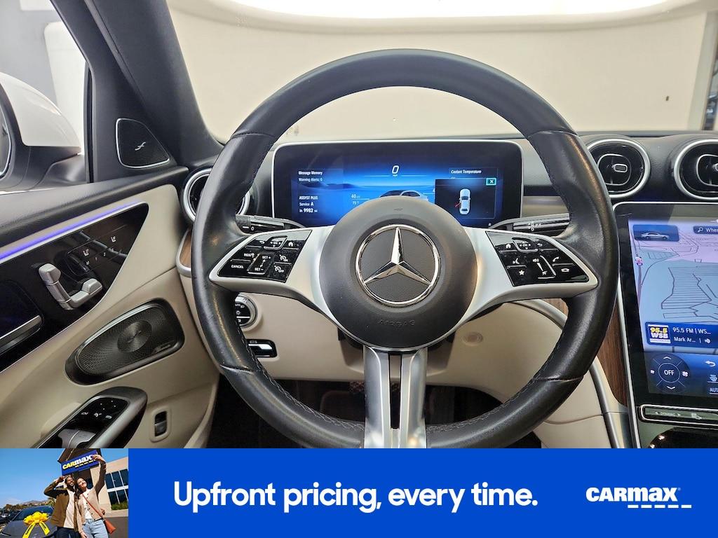 used 2024 Mercedes-Benz C-Class car, priced at $37,998