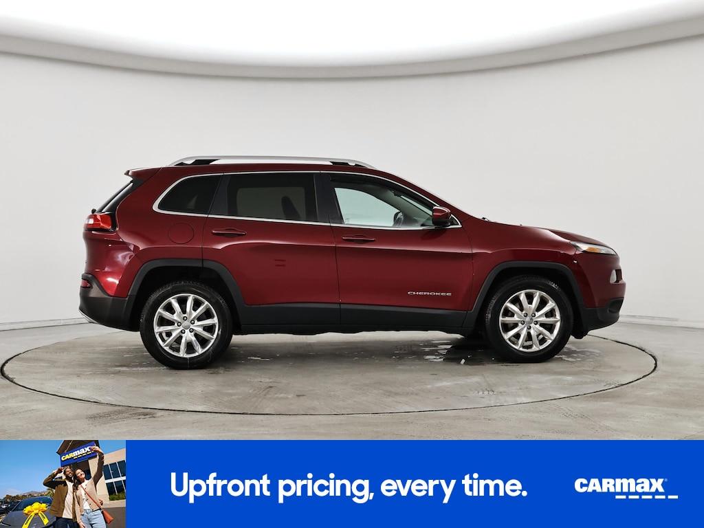 used 2016 Jeep Cherokee car, priced at $14,998