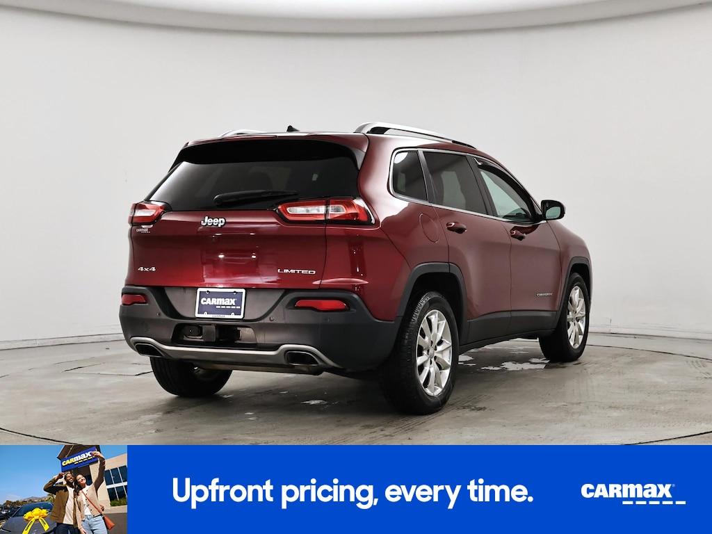 used 2016 Jeep Cherokee car, priced at $14,998