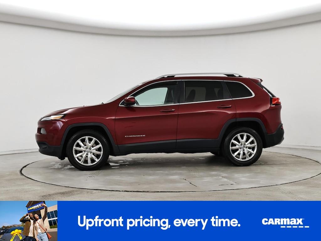 used 2016 Jeep Cherokee car, priced at $14,998