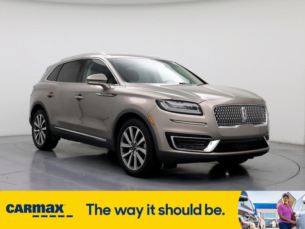 used 2019 Lincoln Nautilus car, priced at $21,998