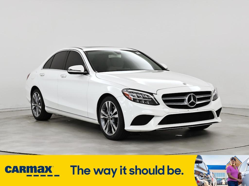 used 2019 Mercedes-Benz C-Class car, priced at $23,998