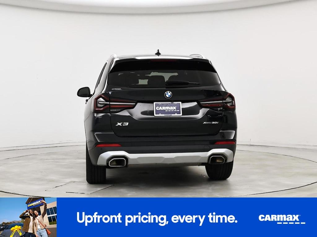 used 2022 BMW X3 car, priced at $33,998