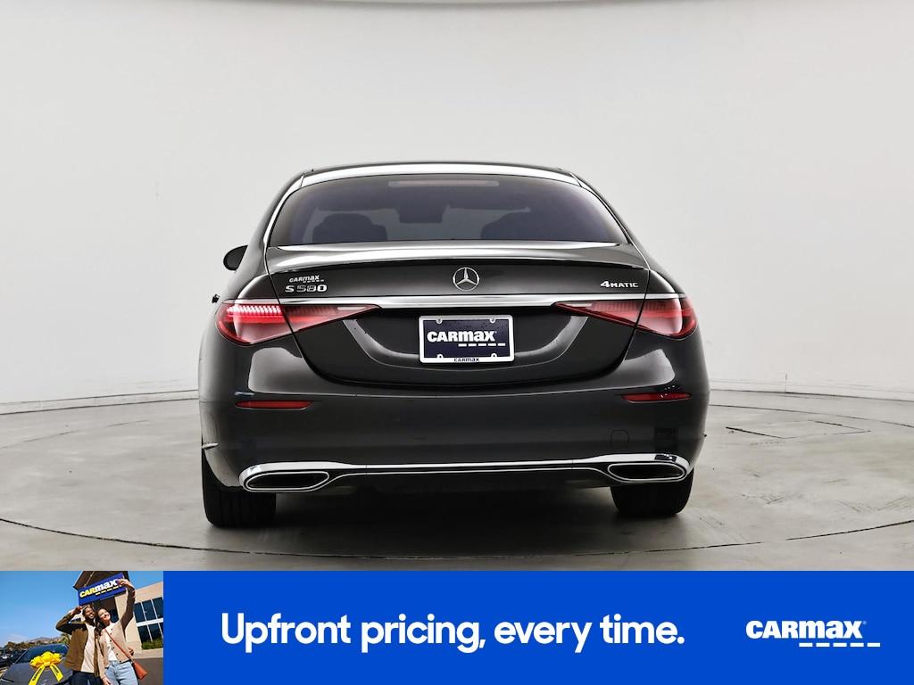 used 2021 Mercedes-Benz S-Class car, priced at $75,998