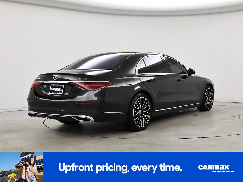 used 2021 Mercedes-Benz S-Class car, priced at $75,998