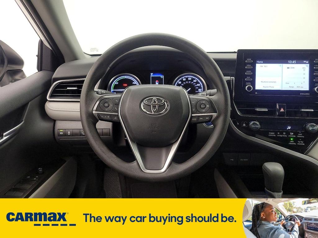 used 2021 Toyota Camry Hybrid car, priced at $27,998