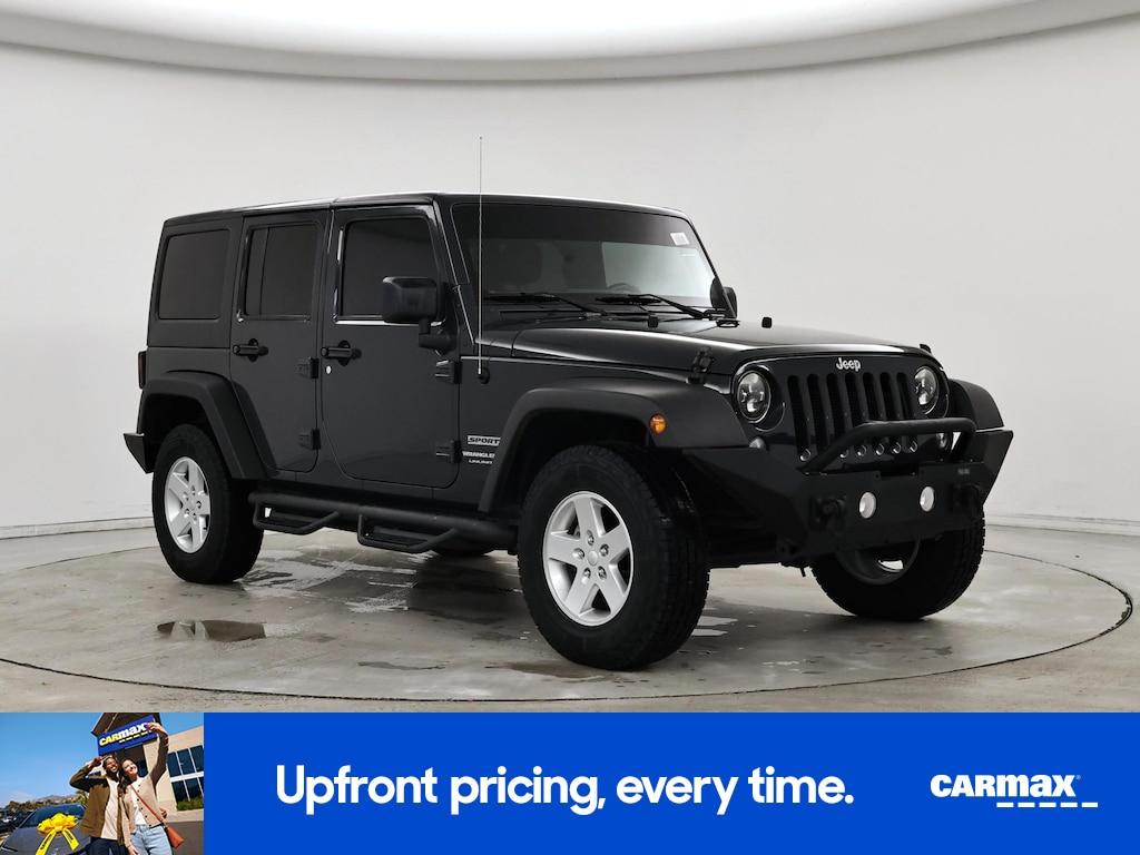 used 2018 Jeep Wrangler car, priced at $23,998