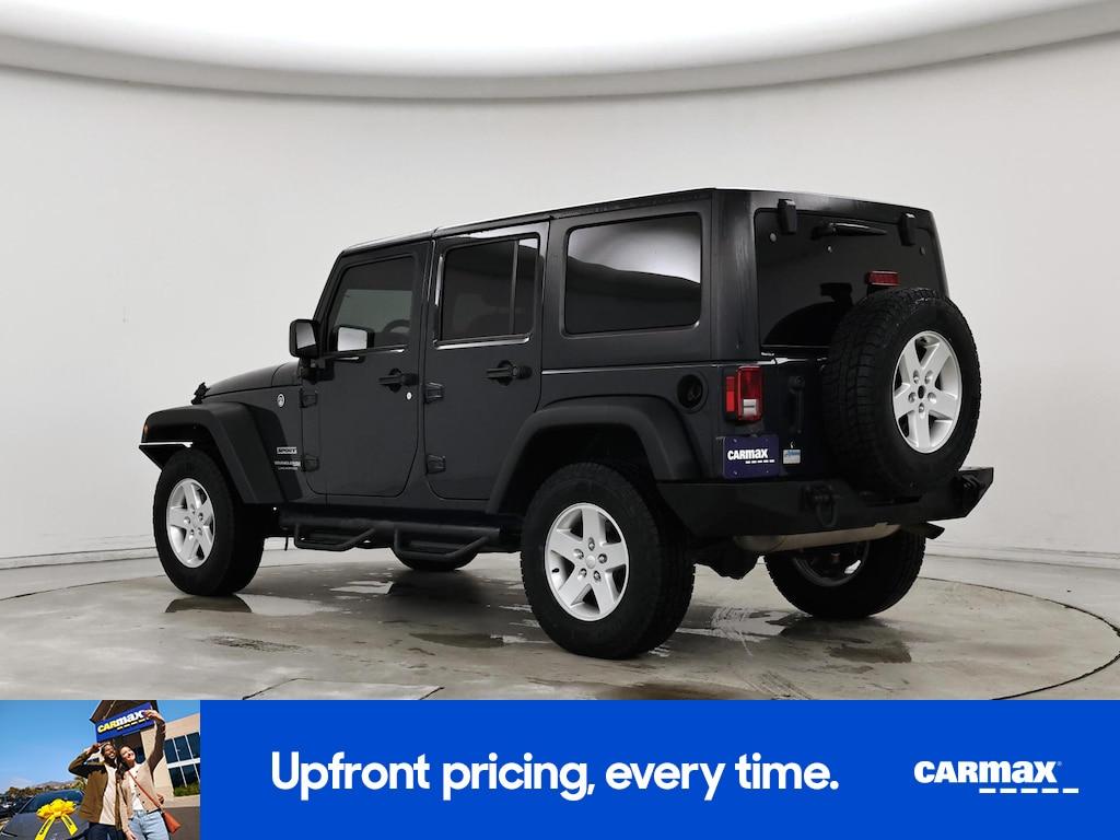 used 2018 Jeep Wrangler car, priced at $23,998