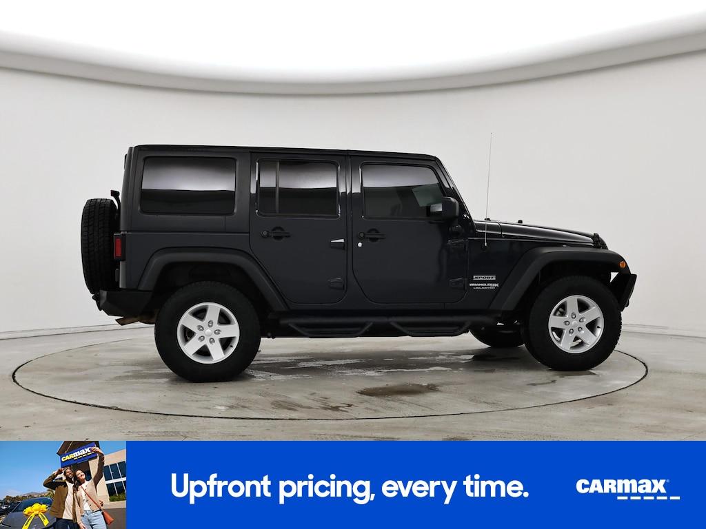 used 2018 Jeep Wrangler car, priced at $23,998
