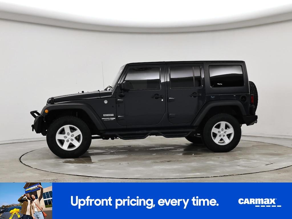 used 2018 Jeep Wrangler car, priced at $23,998