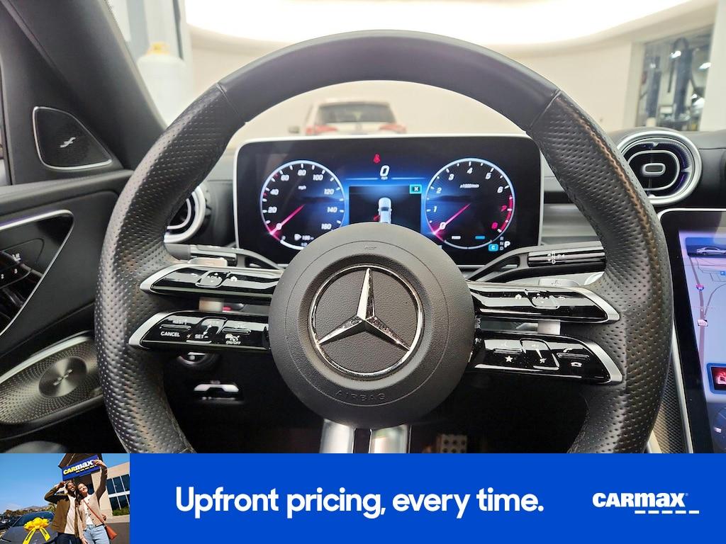 used 2024 Mercedes-Benz C-Class car, priced at $40,998