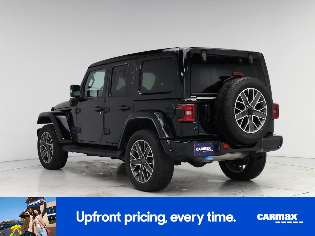 used 2022 Jeep Wrangler Unlimited 4xe car, priced at $36,998
