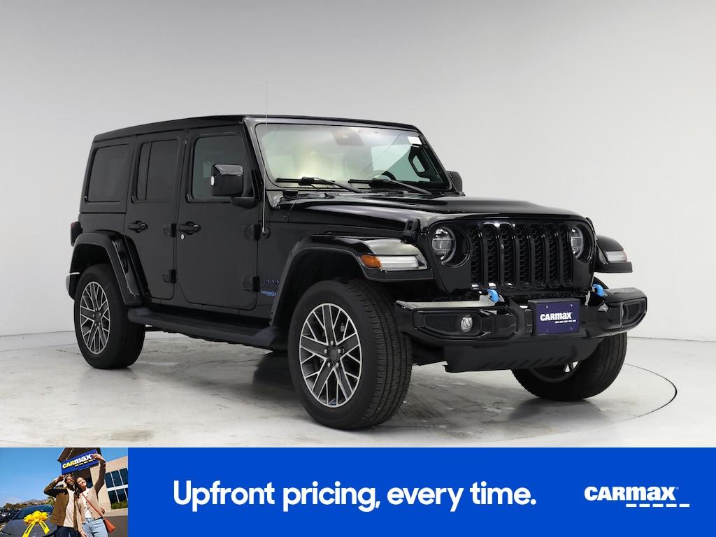 used 2022 Jeep Wrangler Unlimited 4xe car, priced at $36,998
