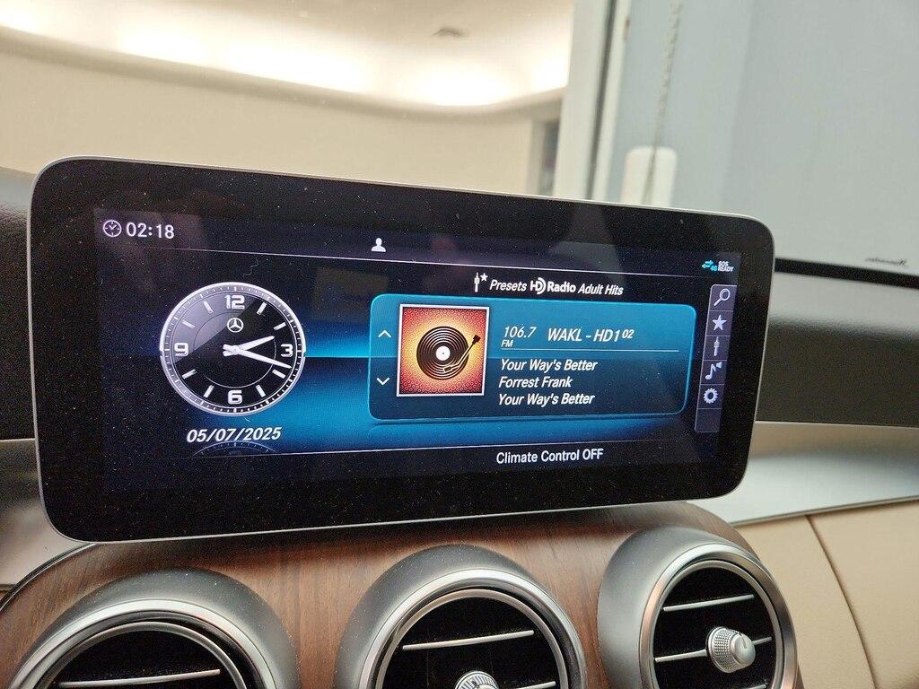 used 2021 Mercedes-Benz C-Class car, priced at $30,998