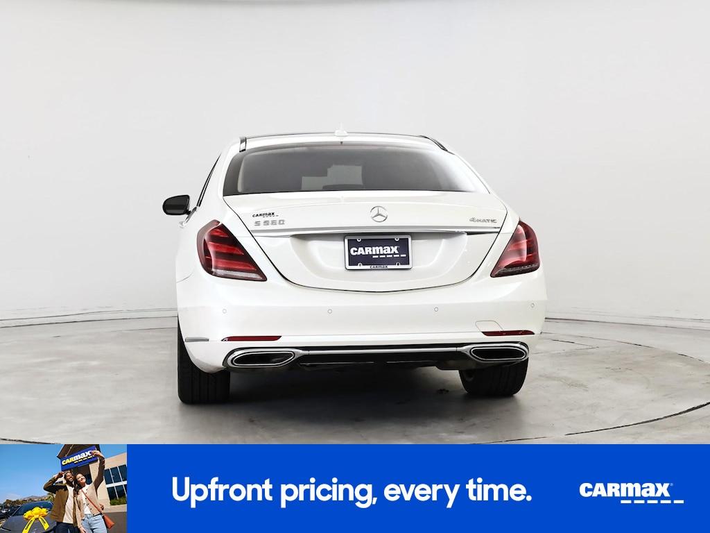 used 2018 Mercedes-Benz S-Class car, priced at $50,998