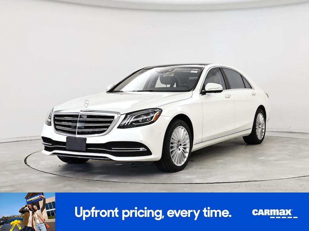 used 2018 Mercedes-Benz S-Class car, priced at $50,998