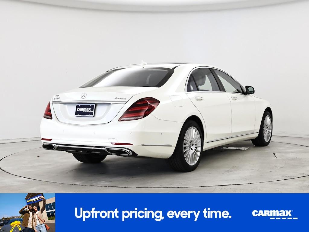 used 2018 Mercedes-Benz S-Class car, priced at $50,998
