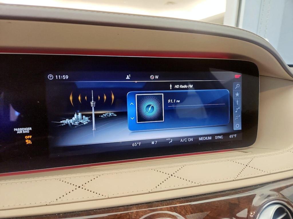 used 2018 Mercedes-Benz S-Class car, priced at $50,998